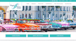 Desktop Screenshot of pearlseascruises.com